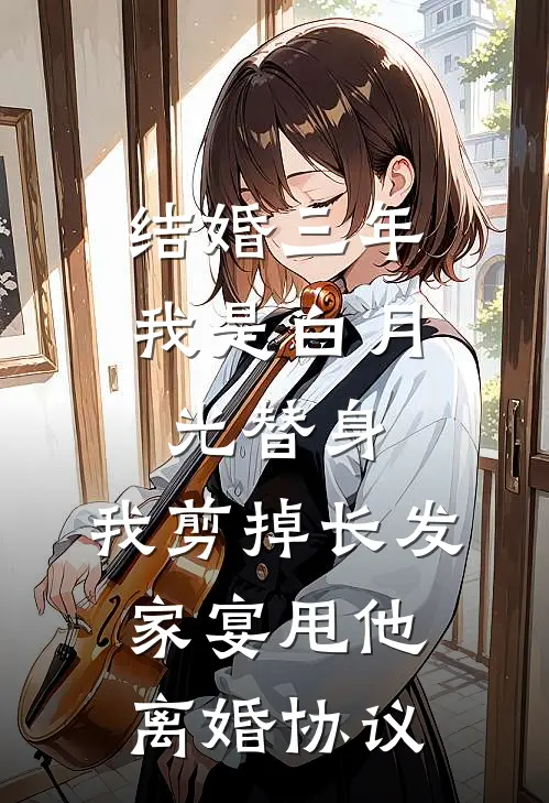 结婚三年我是白月光替身，我剪掉长发家宴甩他离婚协议