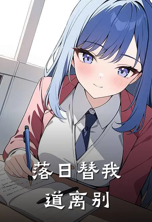 落日替我道离别