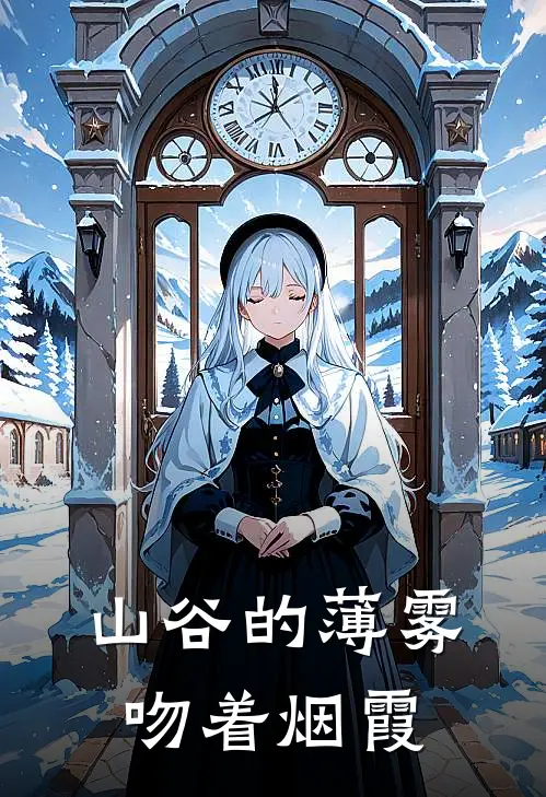 山谷的薄雾吻着烟霞