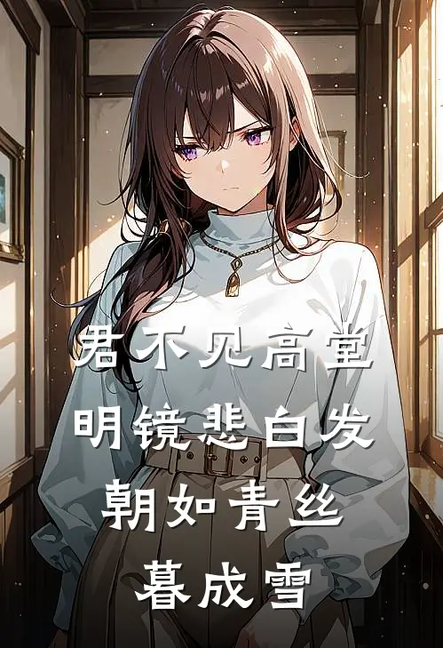 君不见高堂明镜悲白发,朝如青丝暮成雪