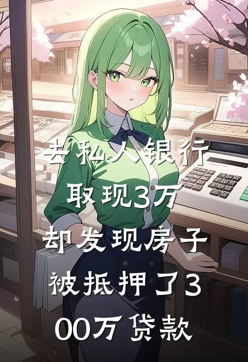 去私人银行取现3万，却发现房子被抵押了300万贷款