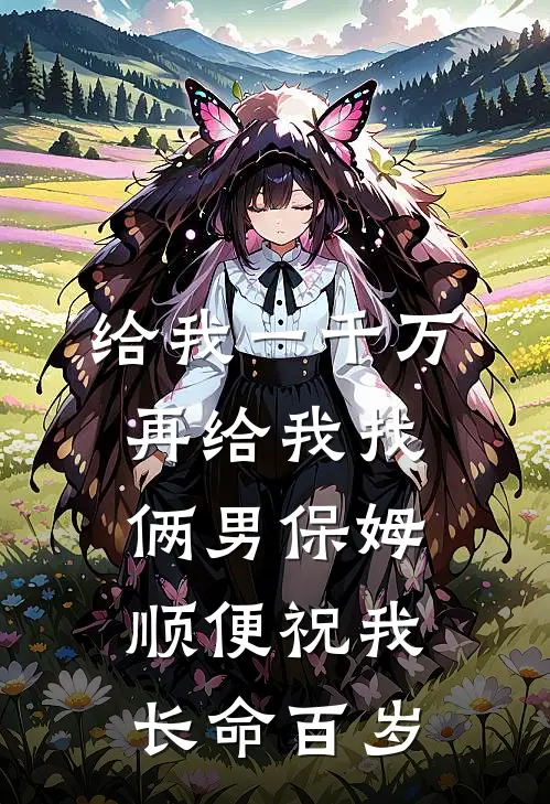给我一千万再给我找俩男保姆，顺便祝我长命百岁