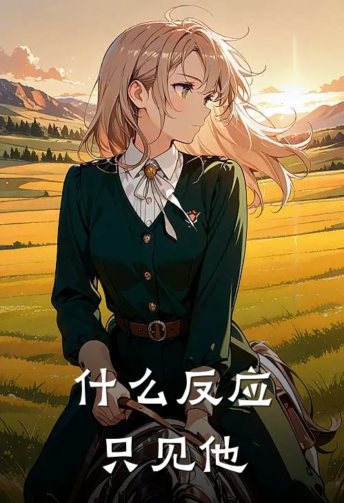 什么反应只见他