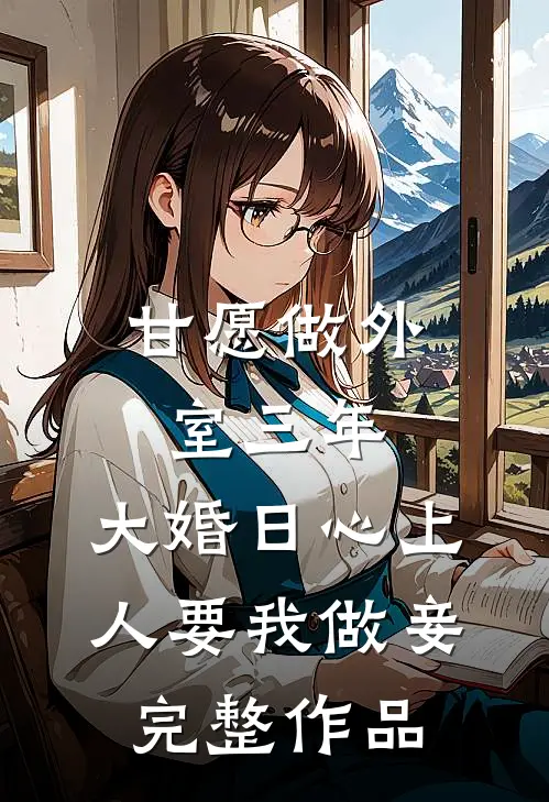 甘愿做外室三年，大婚日心上人要我做妾完整作品