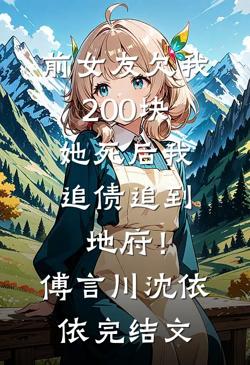 前女友欠我200块，她死后我追债追到地府！傅言川沈依依完结文