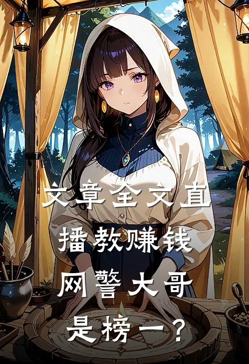 文章全文直播教赚钱，网警大哥是榜一？