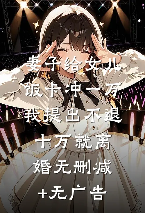 妻子给女儿饭卡冲一万，我提出不退十万就离婚无删减+无广告